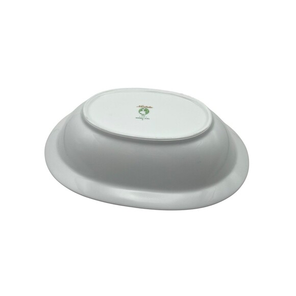 Noritake Morning Jewel 2767 Porcelain 10 1/8 Inch Oval Vegetable Serving Bowl - Picture 3 of 5